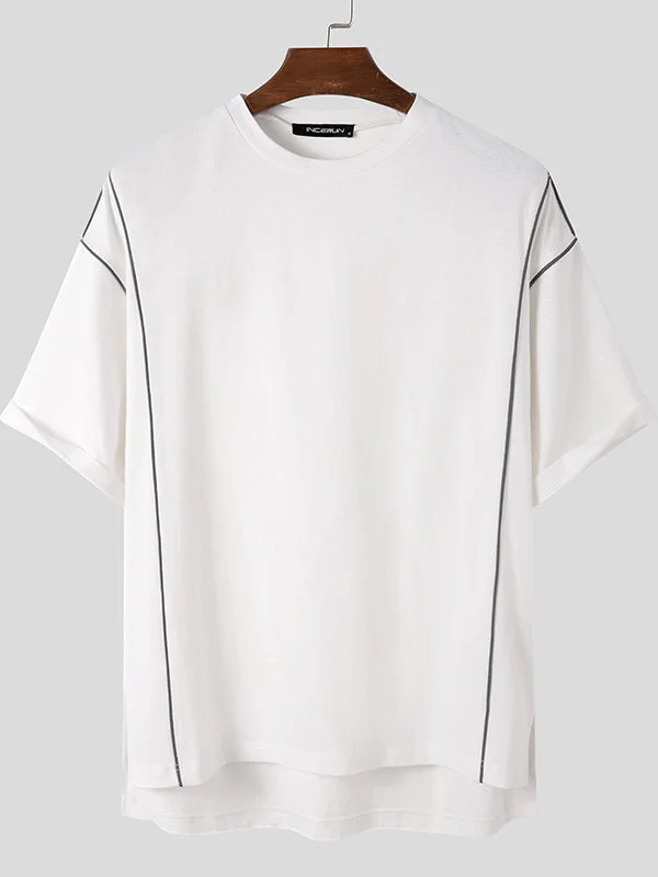 white down soulder t-shirt