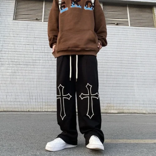 cross baggy pant