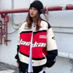Women BlackAir Jacket Front – Sleek Streetwea