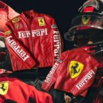 f1 ferrari leather jacket