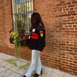 Unisex Ferrari motorcycle racing jacket