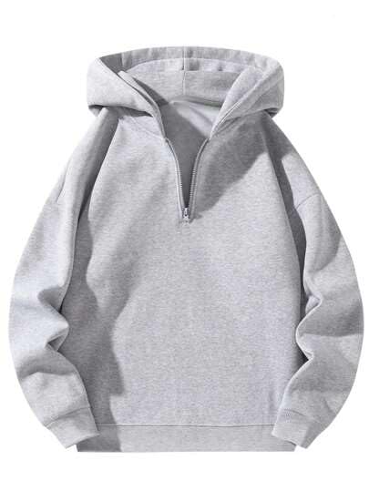 half zip hoodie